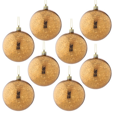 100mm Shatterproof Plastic Mercury Ball Ornament