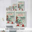 Bright Christmas Carnival - Toile tendue avec châssis de qualité supérieure - Prêt à accrocher-2103495853