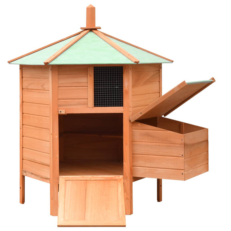 Cage à poulet Alperen 49,6 po x 46,1 po x 49,2 po