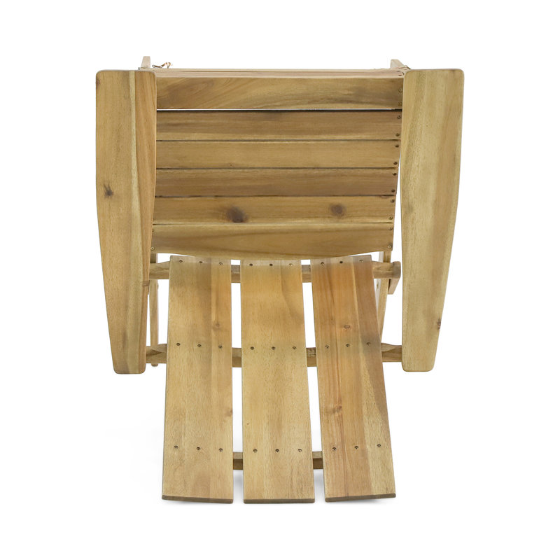 ZUMA FOLDABLE ADIRONDACK CHAIR, Natural