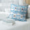 Housse et insert de coussin carré Carolina Football Baroque