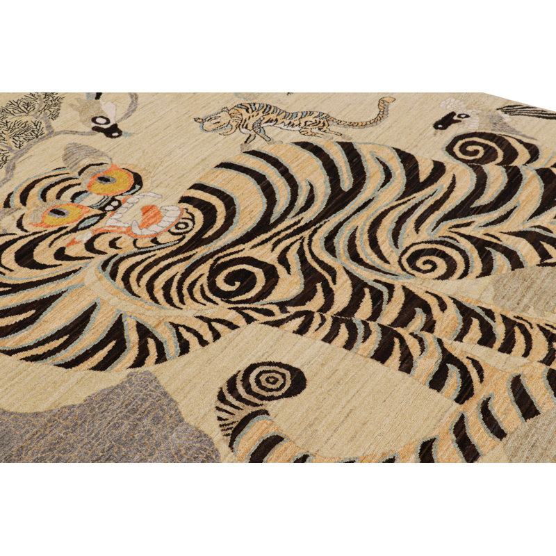 One-of-a-Kind 6'3X8'1 Hand Knotted Area Rug