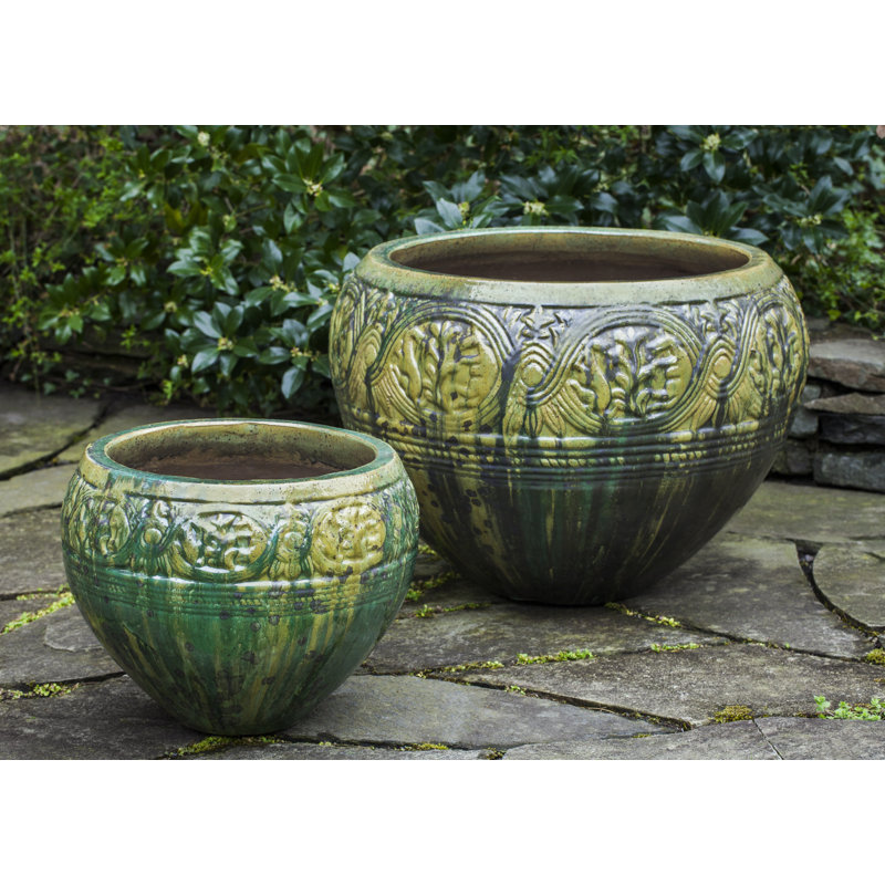 Mandalay Handmade Planter, Tropical Avocado