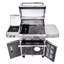 Saber 3-Burner Propane Gas Grill with Cabinet