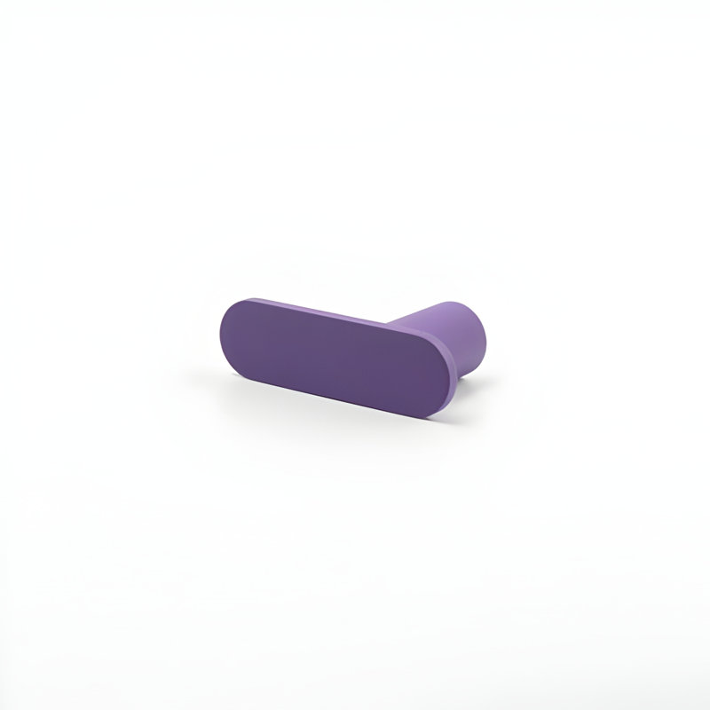 2" Bar Knob, Royal (Purple), 1"