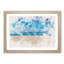 Beach in Mexico Watercolour - Picture Frame Graphic Art Print-56740045-56740055