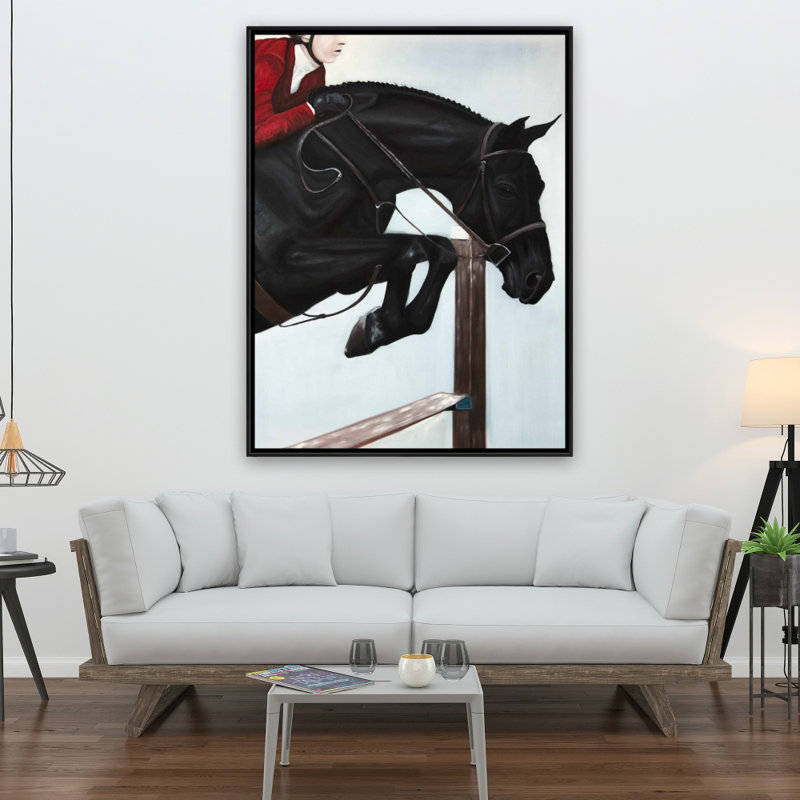 Reproduction de course sur toile