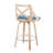 Laurenzio Swivel Upholstered Counter Stool-90141461-90141464
