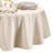 Brosh Solid Texture Water and Stain Resistant Round Polyester Tablecloth-1256912633-1256912637
