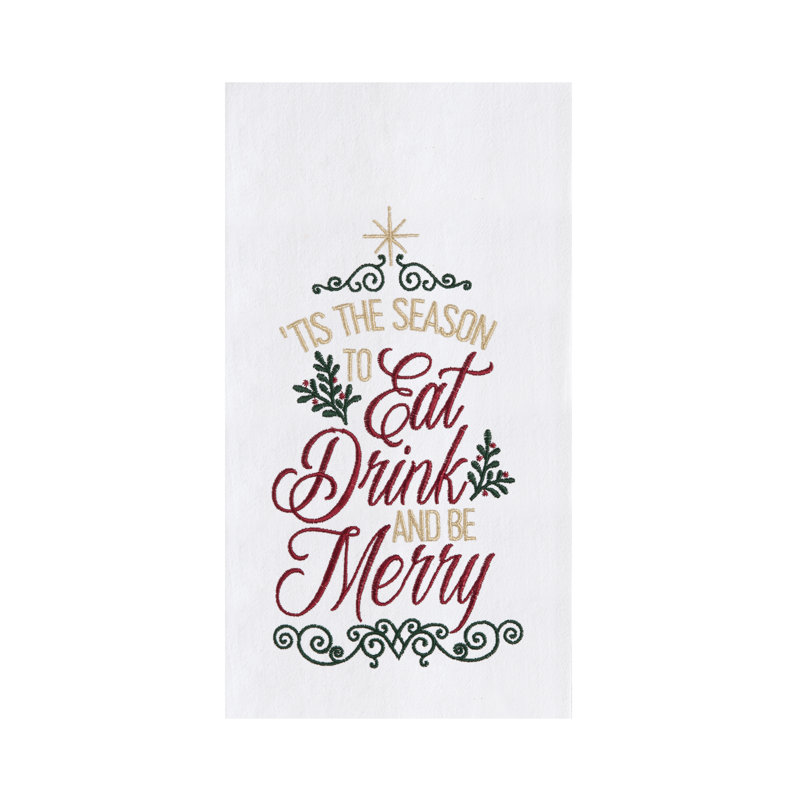 Serviette Eat, Drink & Be Merry
