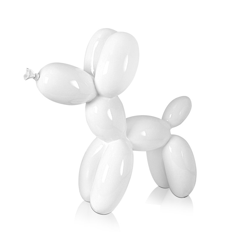 Aagje Animals Figurines & Sculptures, 27cm H x 26cm W x 9.5cm D, White