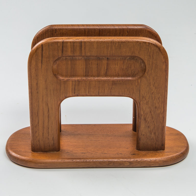 Porte-serviettes en teck de qualité supérieure