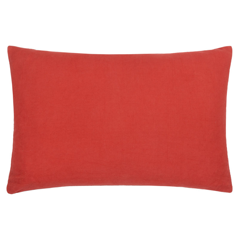 Rennes Rectangular Cushion, Red