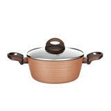NutriChef 2 Quarts Non-Stick Aluminum Soup Pot