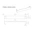 FIONDA 60cm 1 Wall Towel Bar-1124880907