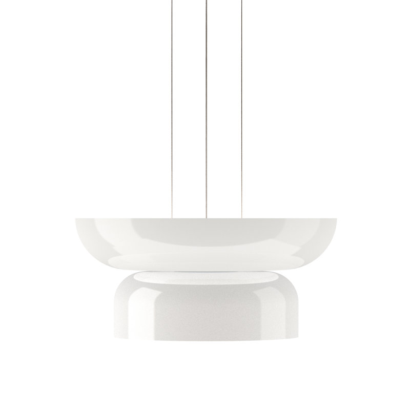Luminaire suspendu géométrique à 2 lumières Totem