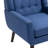 Stephanny 27.5" Wide Tufted Armchair with Solid Wood Legs-1807058379