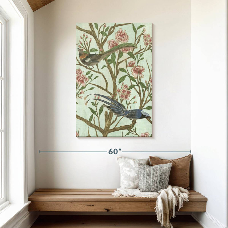 Brampt Delicate Chinoiserie II, 45" H x 30" W