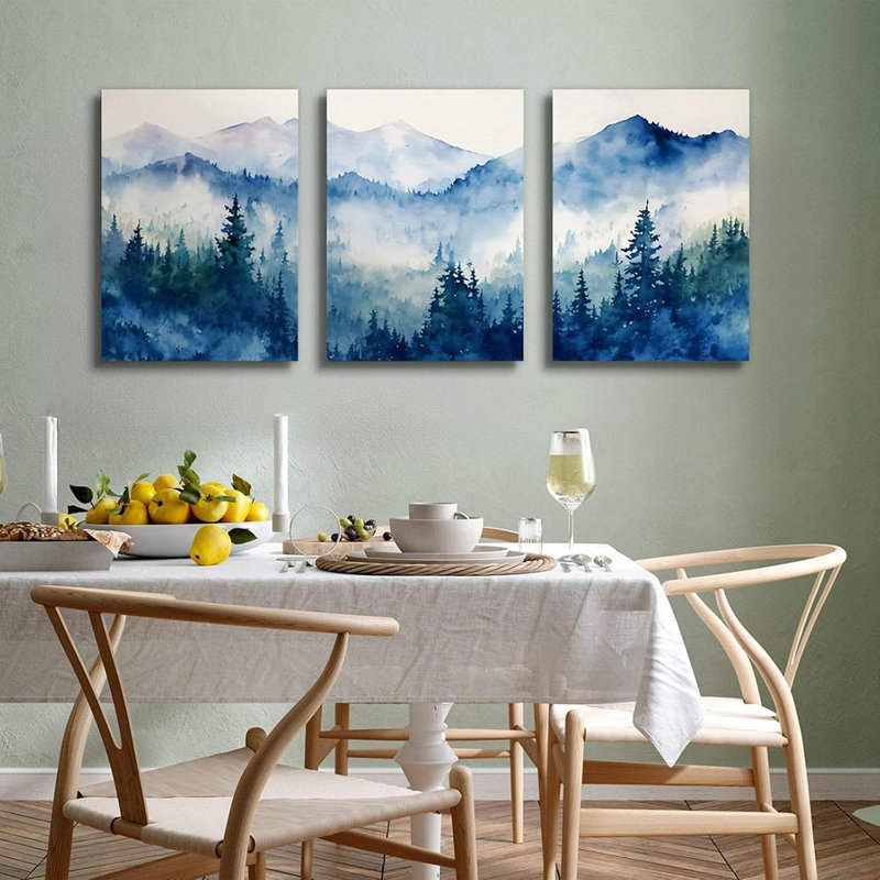 3 Piece Wrapped Canvas Print
