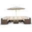 Yancey 5 Seater Rattan Corner Sofa Set