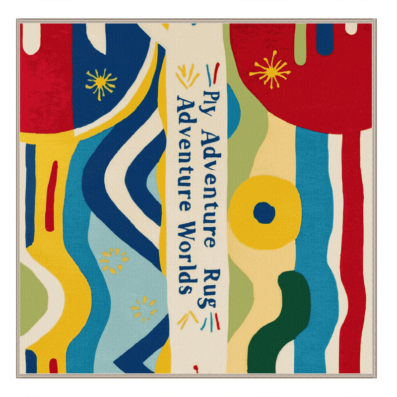 Fizzy Slide Rug, Rectangle 3' x 5'
