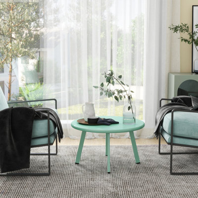 Table d'extérieur ronde 15,75 po Lakhdar