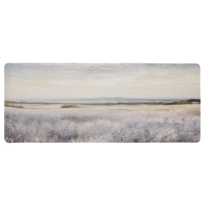 Pastoral Vista with Distant Mountain Printed Desk Mat, design by Raymond Powers
