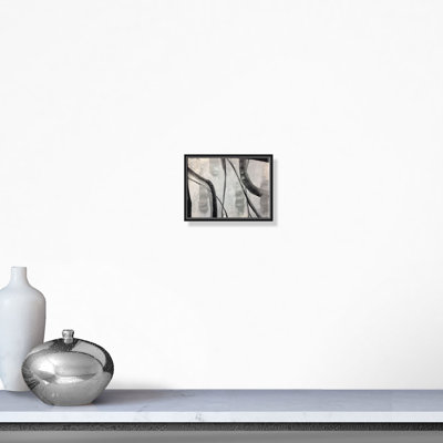 Platinum Abstract " Platinum Abstract " Painting Print