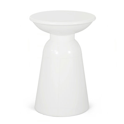 Table de bout d'extérieur en métal