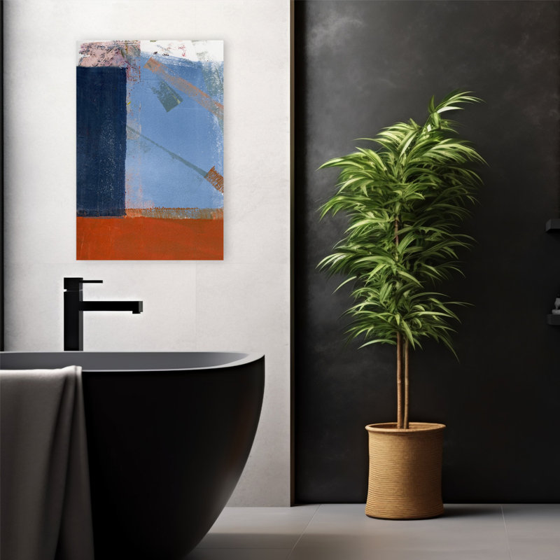 Trio dynamique - Art abstrait, H 24 po x l 16 po