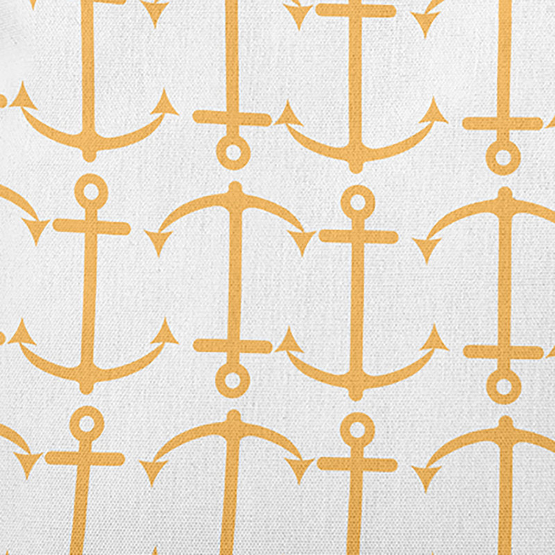  Housse et insert de coussin rectangulaire en polyester pour l'intérieur et l'extérieur, 14 po x 20 po, Jaune