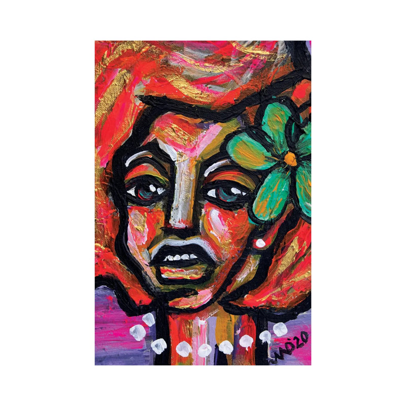 Aloha 1 Piece Wrapped Canvas Wall Art, 66.04 cm H x 45.72 cm W x 3.175 cm D