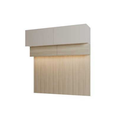 Charlie Hanging Cabinet 175 cm - Wall-Mounted Storage with Closed Compartments