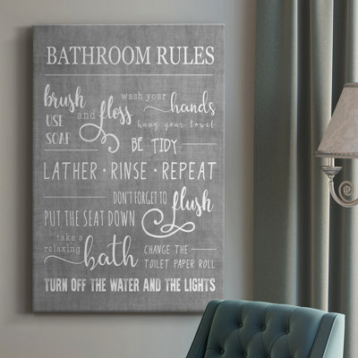 " Neutral Bathroom Rules "
