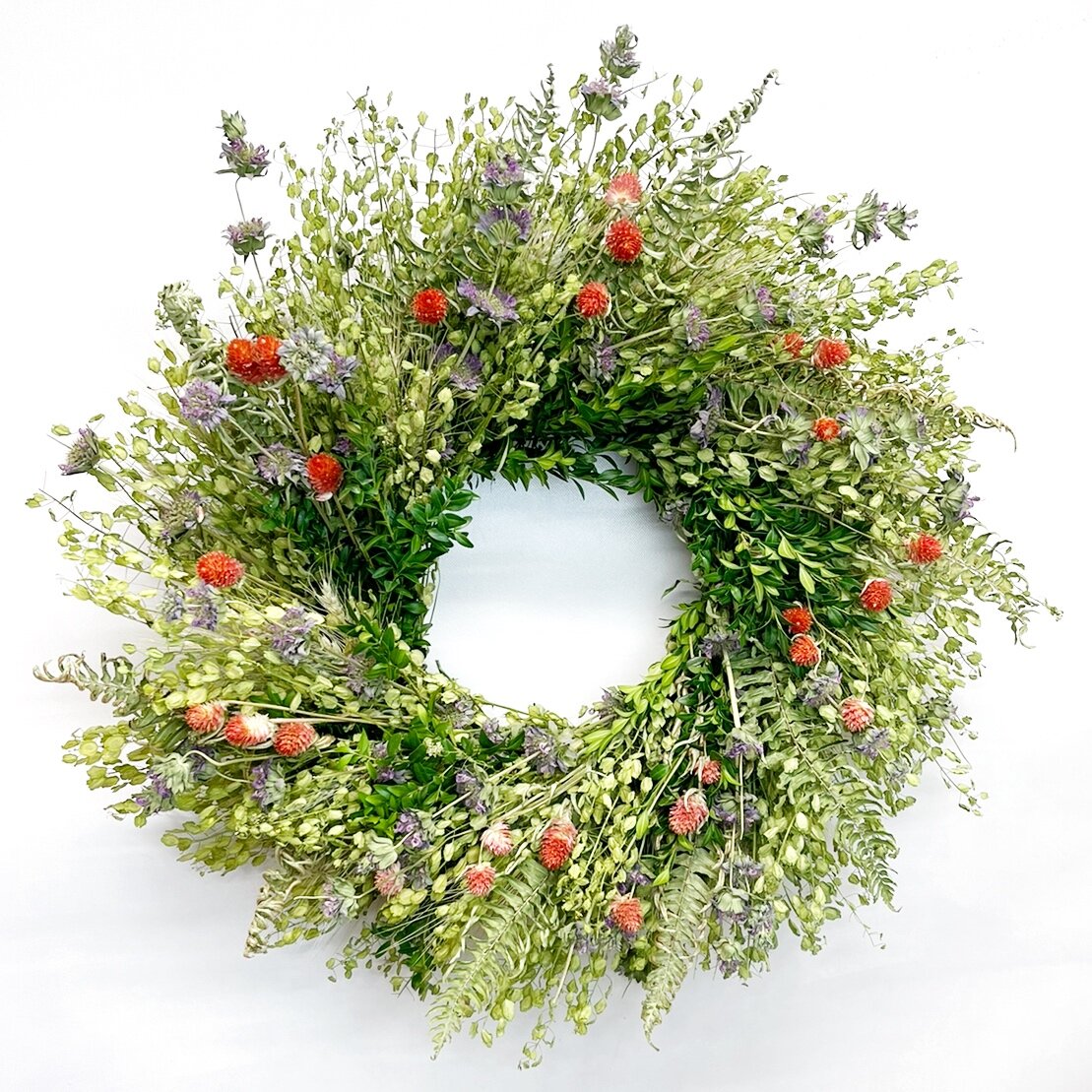 Dried Strawberry Fields 22 Wreath The Holiday Aisle