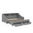 Convertible Daybed Frame King Size With Stylish Storage Bookcases-829566162