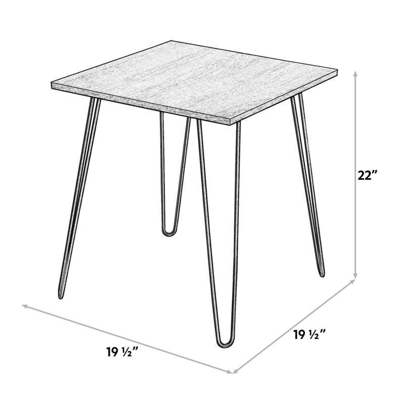 Table de bout Mcconkey