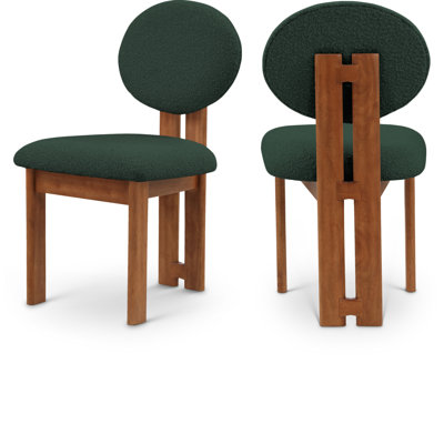 Chaise d'appoint rembourrée Brityn Boucle