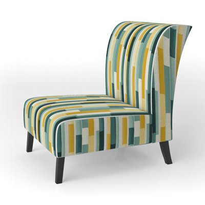 Fauteuil de chambre décoratif tapissier moderne et contemporain Jungle