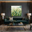 Hawaiian Sugar Cane Beige Canvas Wall Art-1018233172