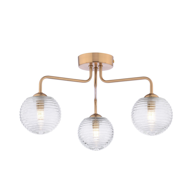 Flush Mount, 3, 22" H x 36" W x 36" D