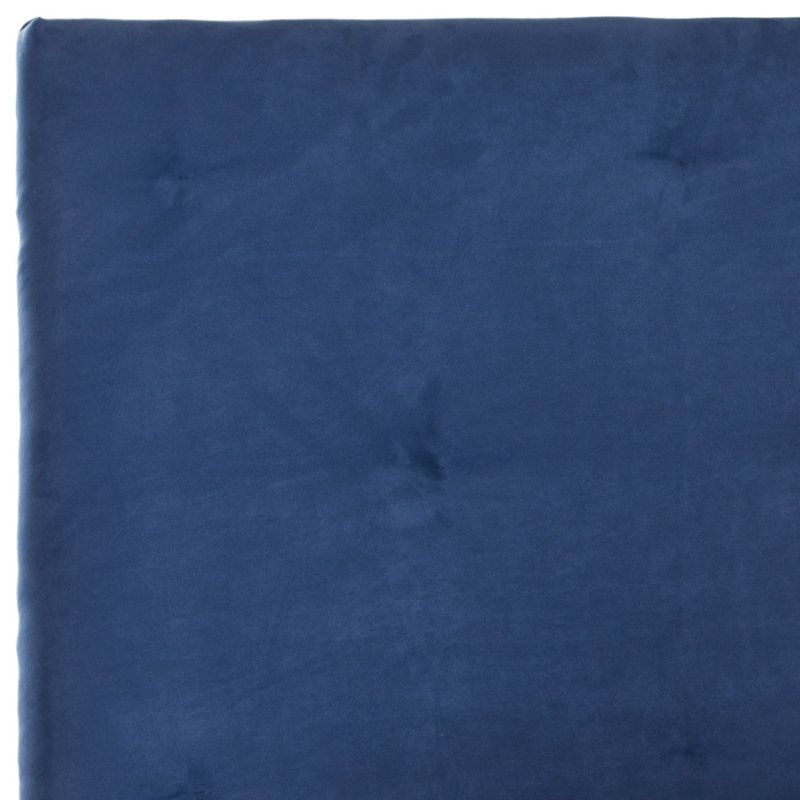 Orpington Upholstered Panel Headboard, Queen, Blue