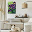 «Mauve iris» par Katrina Pete, art mural en verre acrylique-1720472144