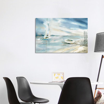 " Subtle Sail " Watercolor Print