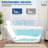 65''L x30''W Freestanding Acrylic Slipper Soaking Bathtub, Chrome Drain & Pearl-Shaped Overflow, Modern Design for Luxury Bathrooms