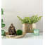 Vase 9,8 x 3,7 x 6,9 po Alu Timber
