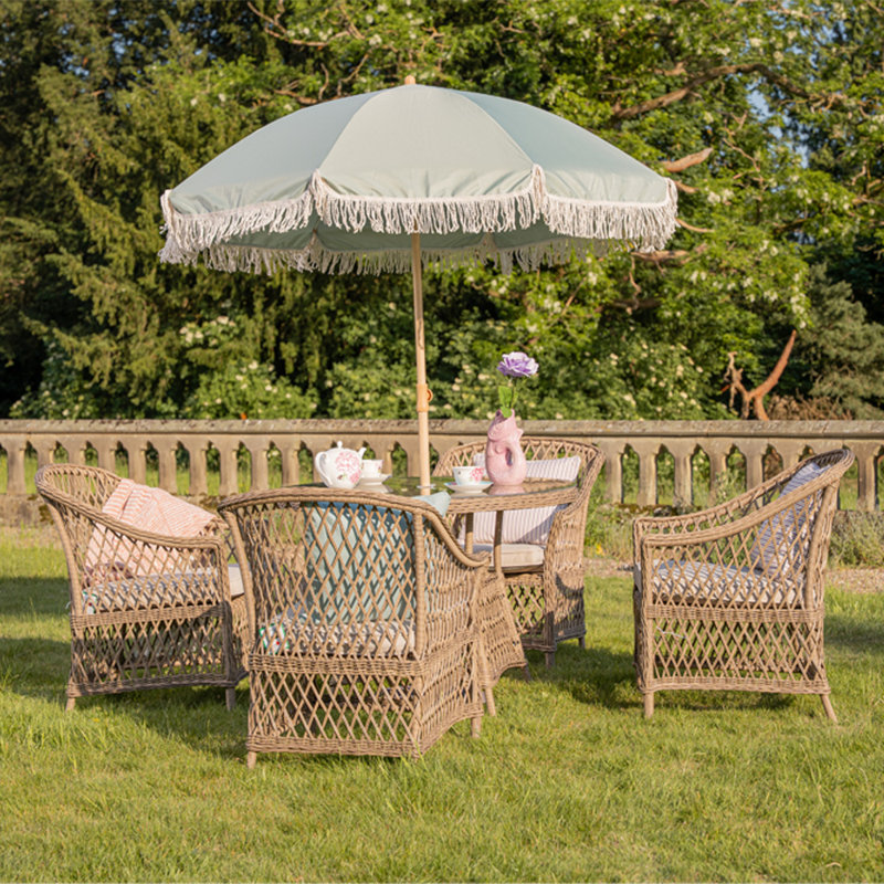 Bletcher Collection 4 Seater Sets With Round Table