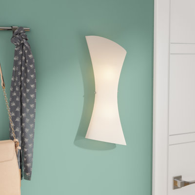 Elysian Steel LED Flush Mounted Sconce