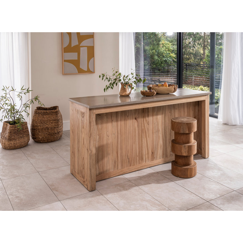 Game Teak Root Accent Stool