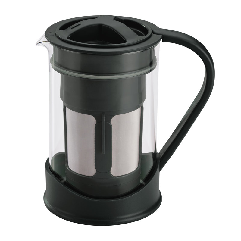 BonJour 6-Cup Cold Brew Coffee Maker, Black